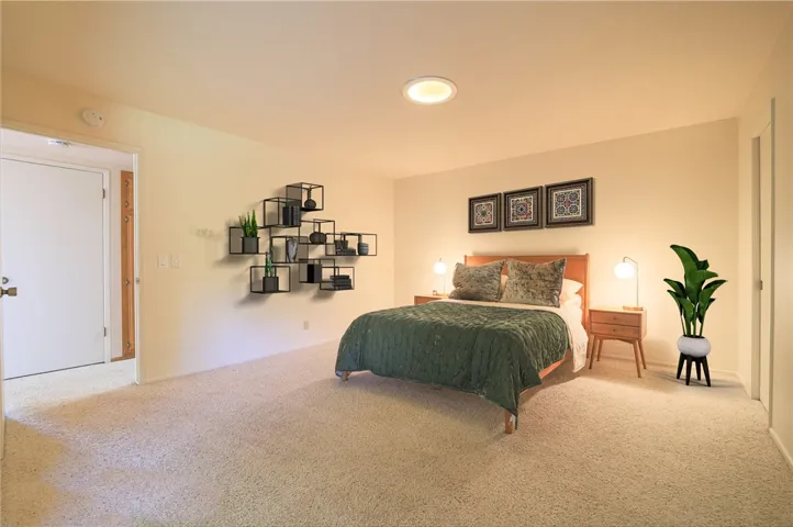 Primary Bedroom virtually staged