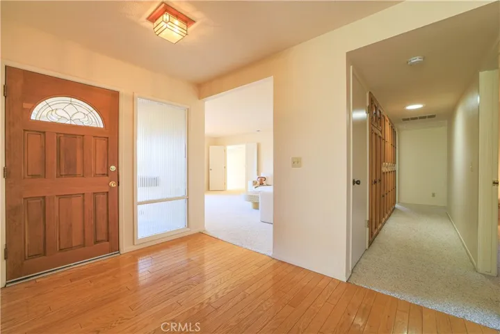 Large front entry opens to the formal living room