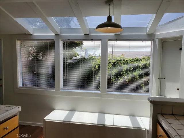 Sky lights in the kitchen