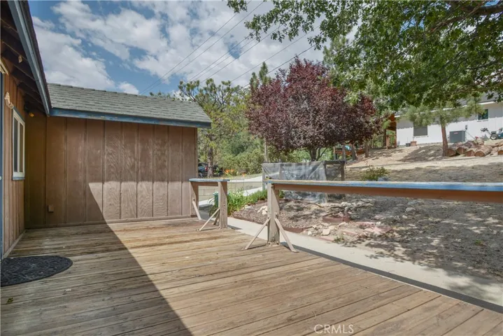 Front Deck looking towards parking pad