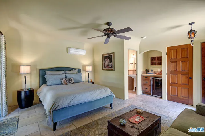 Guest House Bedroom w/wine bar
