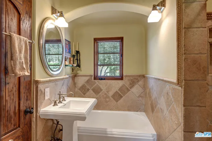 Guest Bathroom with Tub and Shower