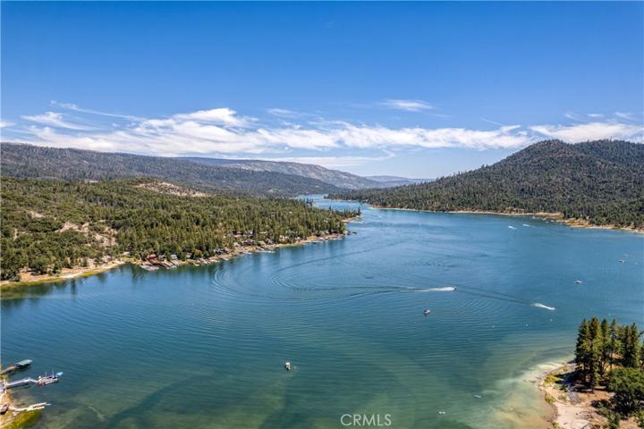 Ariel view of subject property and lake