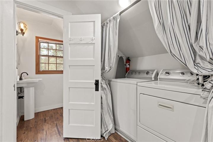 Dedicated Laundry area second floor.