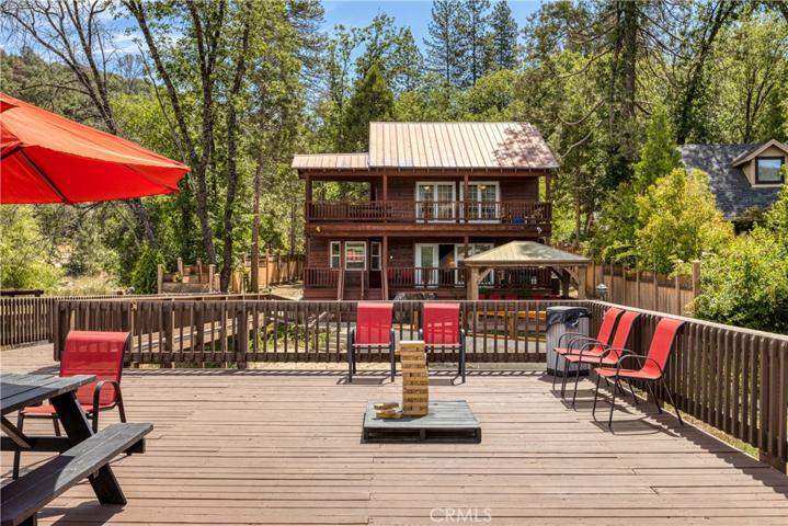 Entertaining deck attached to the boat slip. Approximately 30' X 40'