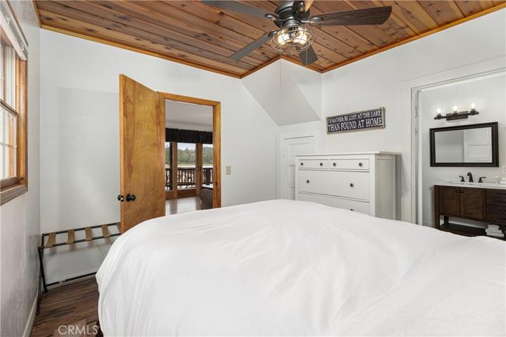 Main floor Master with adjoining bath