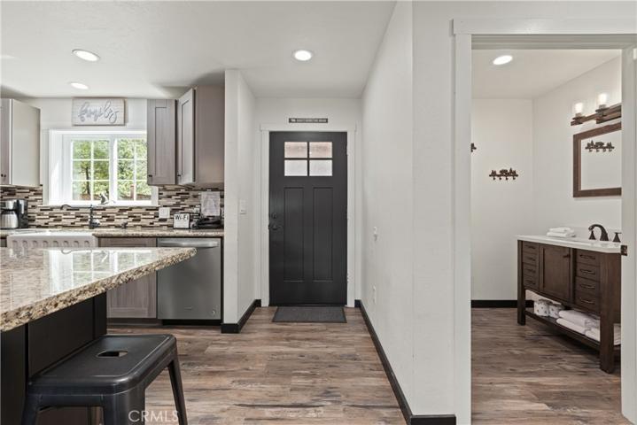 Front entry door