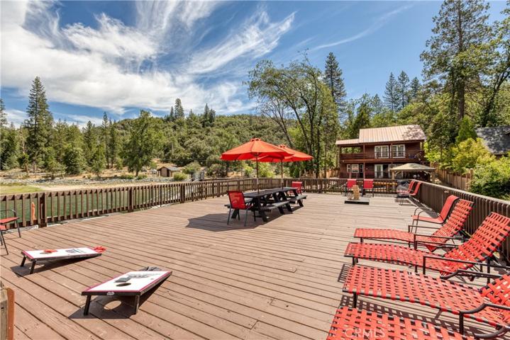 Entertaining deck attached to the boat slip. Approximately 30' X 40'