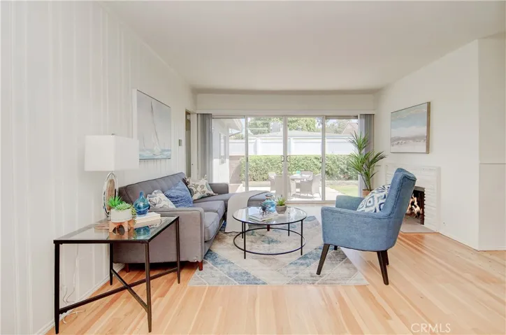 Lovely hardwood flooring runs through much of this immaculate home.