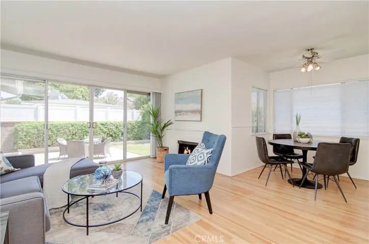 This is a great space...love all the natural light and double slider to rear patio and yard.