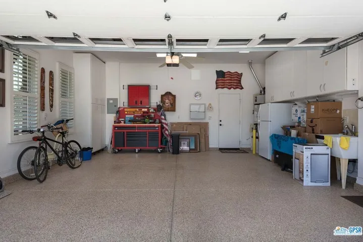 Garage w/Epoxy Flooring
