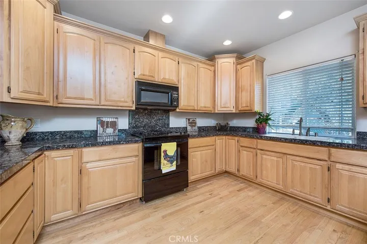 Stunning kitchen has new upgraded appliances.(not shown)