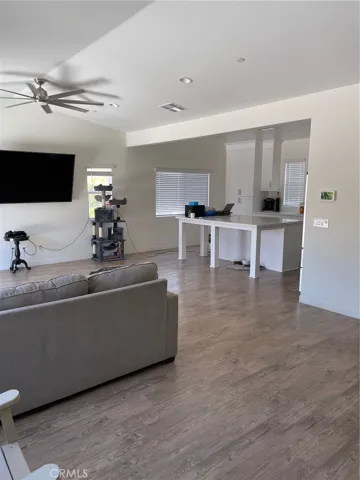 Great room to kitchen