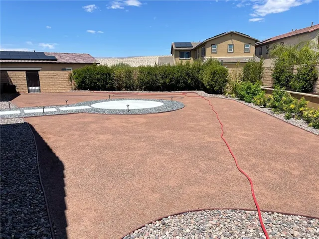 More rear yard