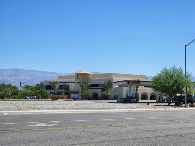 New medical building and gas station