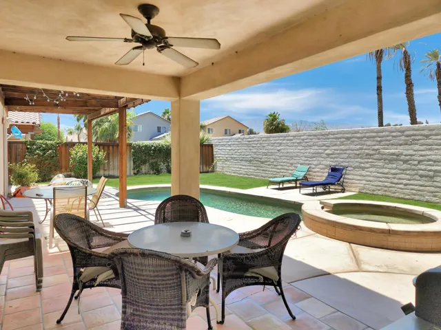 Covered patio