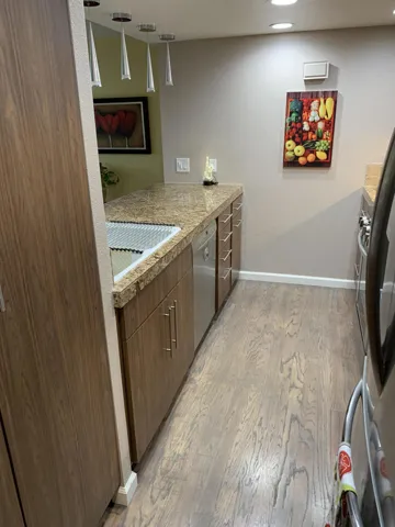 Kitchen From Dining Area
