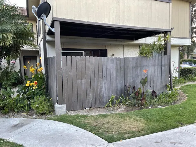 Front of Patio