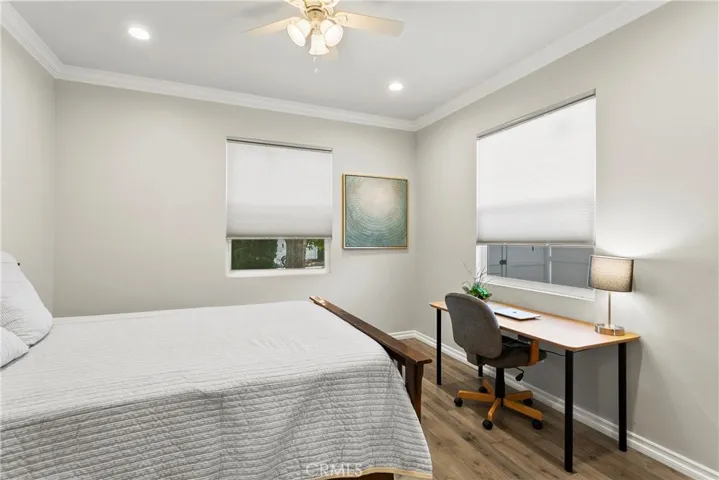 2nd bedroom with natural light.