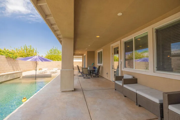Back patio