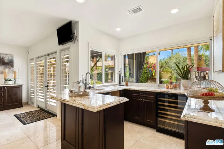 Interior Bar with access to poolside