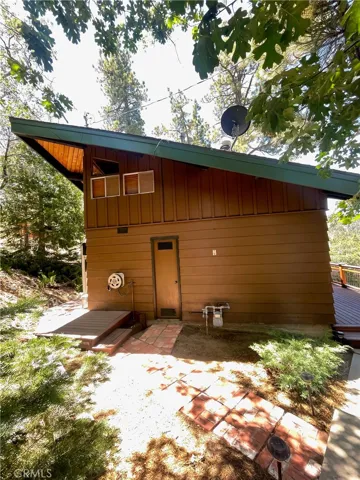 East side of cabin!