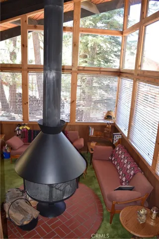 Warm up by the Swedish fireplace after a day on the slopes!