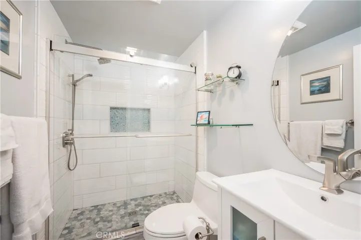 remodeled guest bathroom