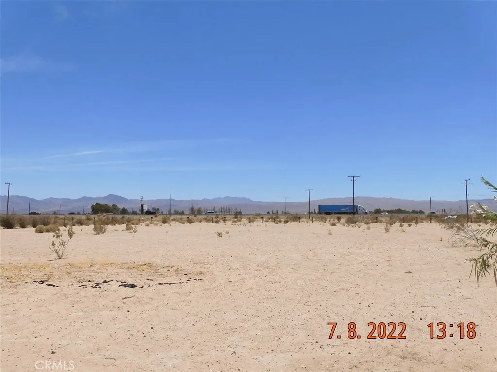 From front yard, looking south towards the freeway (I-15).