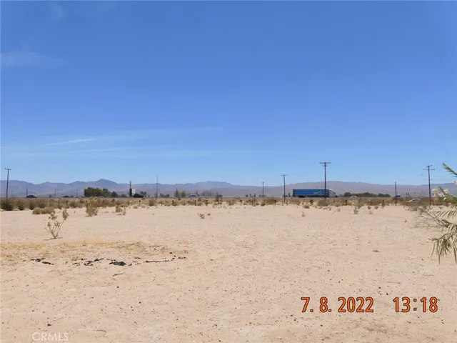 From front yard, looking south towards the freeway (I-15).