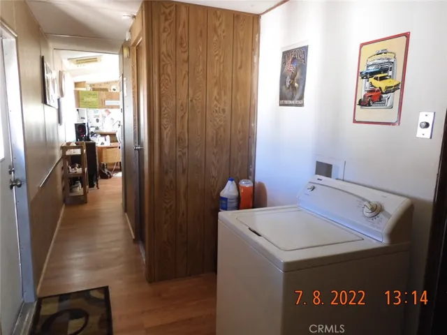 Hall, looking from bedrom 2 towards kitchen