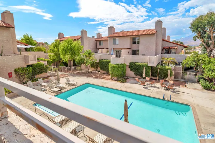 Patio View of Pool