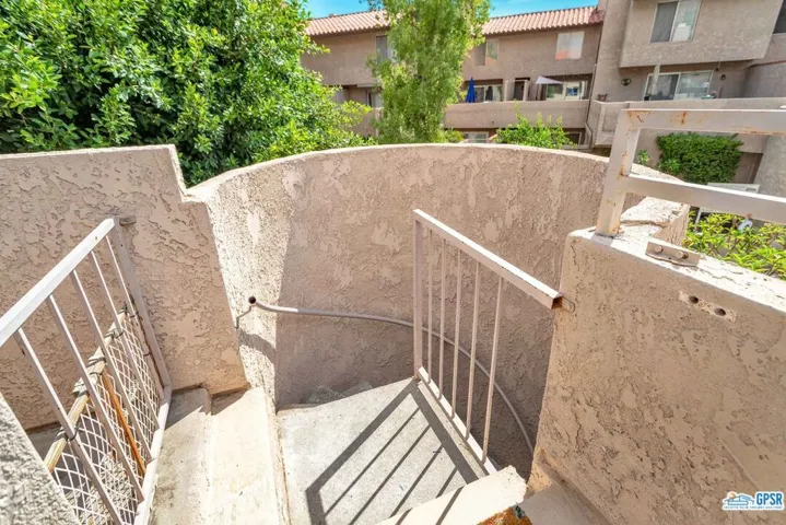 Private Stairs to Pool