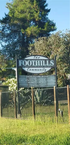 Foothill Family park Entry