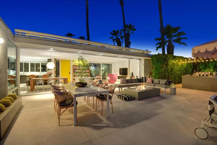 OUTDOOR DINING AND FIRE PIT NIGHT MLS