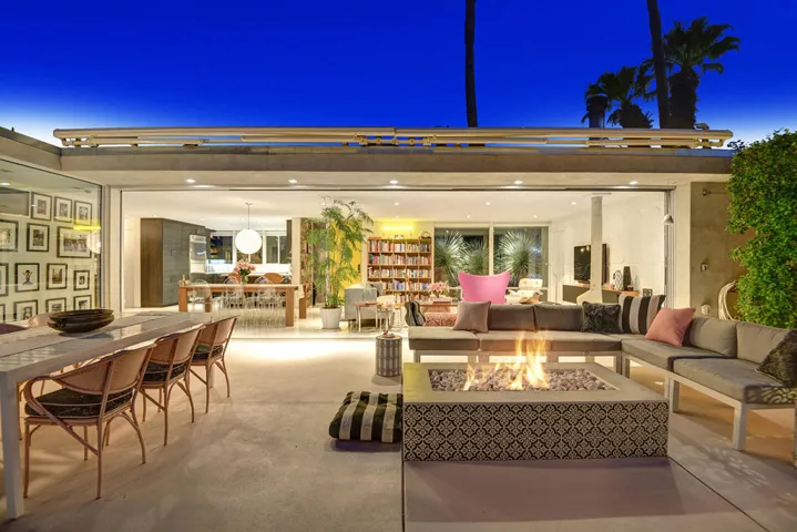 FIRE PIT TO LIVING ROOM NIGHT MLS