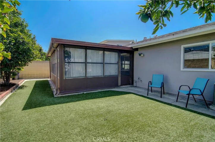 Just the right space for kids, pets or entertaining.
