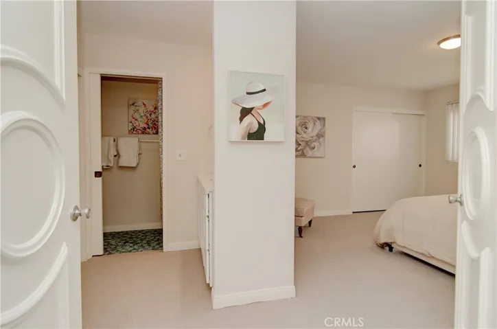 Separate dressing/vanity area helps with morning "traffic" jams.