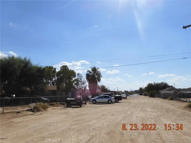 Looking west, down Williams Street towards the School,