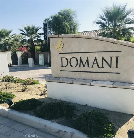 Entrance sign