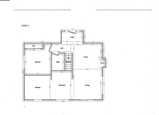 Entry level floorplan