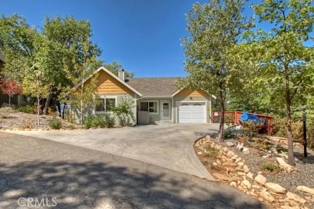 Single level home with direct access from the garage and one step up into house.