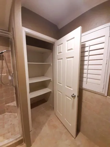 Master Bath Linen Closet
