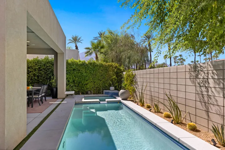 Bright and Sunny Pool area
