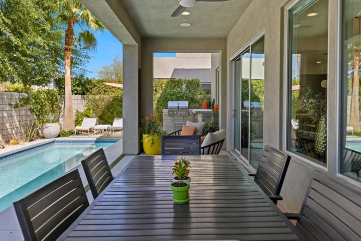 Backyard Dining Area