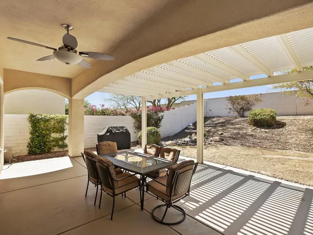 Rear Covered Patio