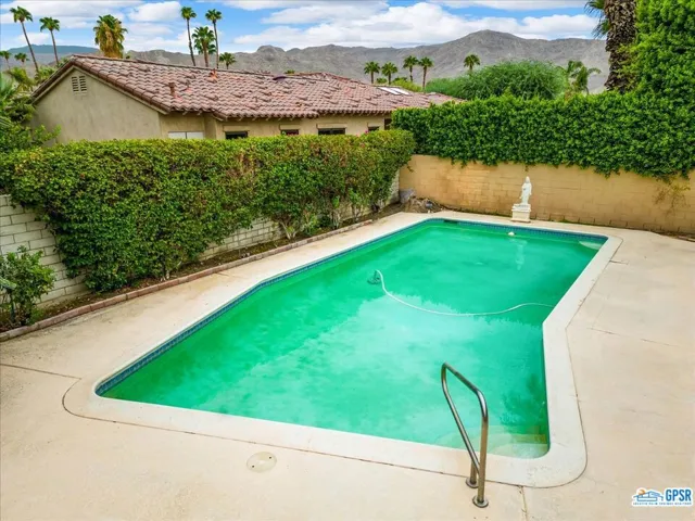 Pool with Mtns