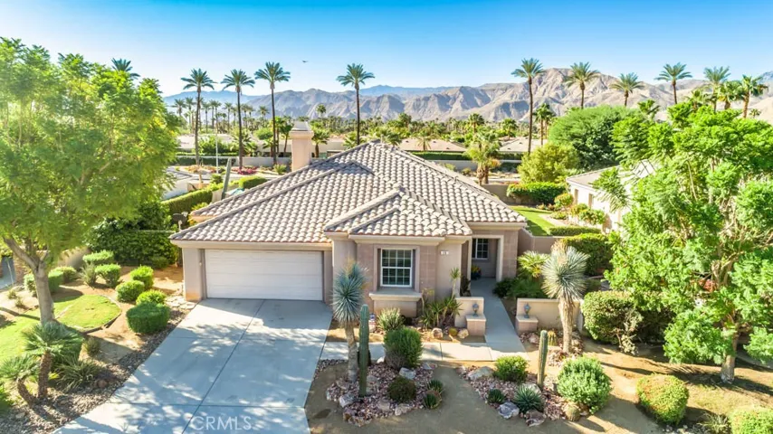 Overhead view of the home facing north and breathtaking backyard views.