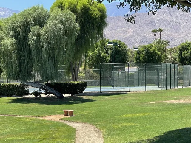 a tennis