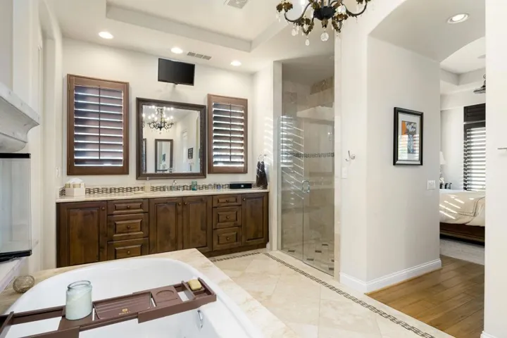 Primary bath shower